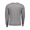 Harmont & Blaine Gray Wool Men Sweater Harmont & Blaine