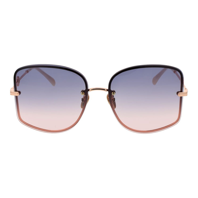 Maje Rose Gold Metal Sunglasses Maje
