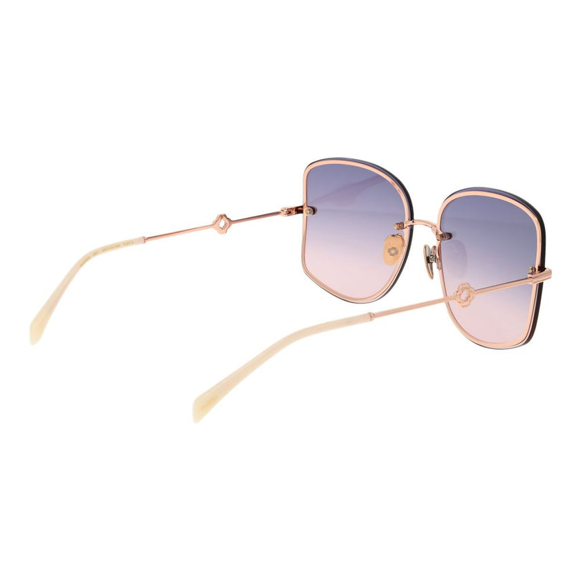 Maje Rose Gold Metal Sunglasses Maje