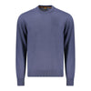 Hugo Boss Blue Wool Men Sweater Hugo Boss