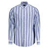 Gant Light Blue Cotton Men Shirt Gant