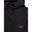 Dolce & Gabbana Black Polyester Jackets & Coat Dolce & Gabbana
