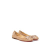 Christian Louboutin Beige Patent Leather Ballet Flat Christian Louboutin
