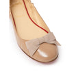 Christian Louboutin Beige Patent Leather Ballet Flat Christian Louboutin