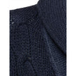 Cruciani Blue Cashmere Cardigan Cruciani