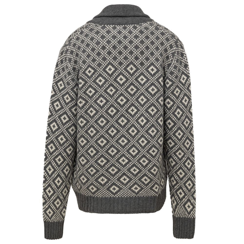 Cruciani Bicolor Cashmere Cardigan Cruciani