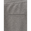 Alexander McQueen Chic Gray Cotton Blend Trousers Alexander McQueen