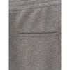 Alexander McQueen Chic Gray Cotton Blend Trousers Alexander McQueen