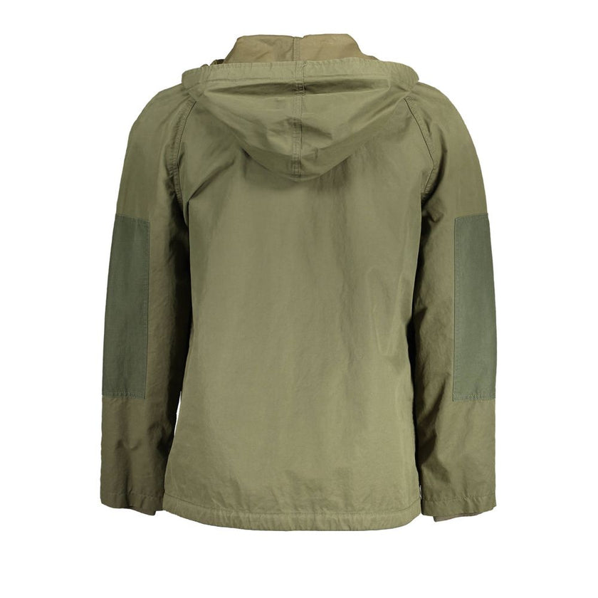 Gant Green Cotton Men Jacket Gant