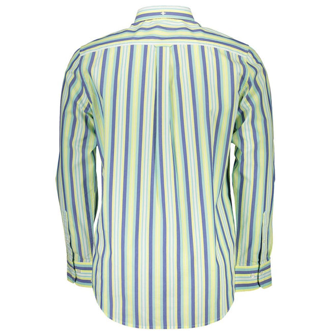 Gant Yellow Cotton Men Shirt Gant