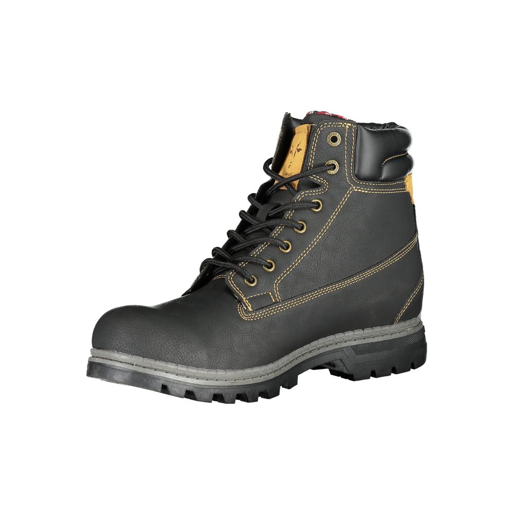 Carrera Black Polyester Mens Boot Carrera