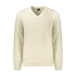 Hugo Boss Beige Wool Men Sweater Hugo Boss