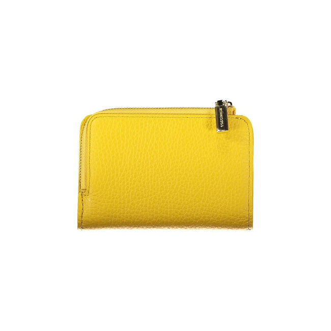 Coccinelle Yellow Leather Women Wallet Coccinelle