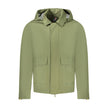 K-WAY Green Cotton Men Jacket K-WAY