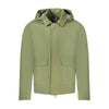 K-WAY Green Cotton Men Jacket K-WAY