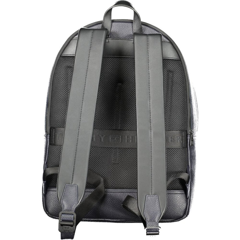 Tommy Hilfiger Blue Polyethylene Men Backpack Tommy Hilfiger