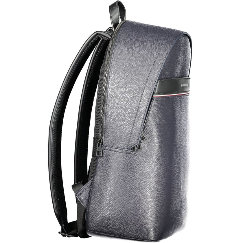 Tommy Hilfiger Blue Polyethylene Men Backpack Tommy Hilfiger