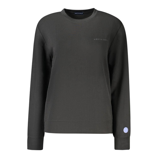 North Sails Black Polyester Women Sweater North Sails