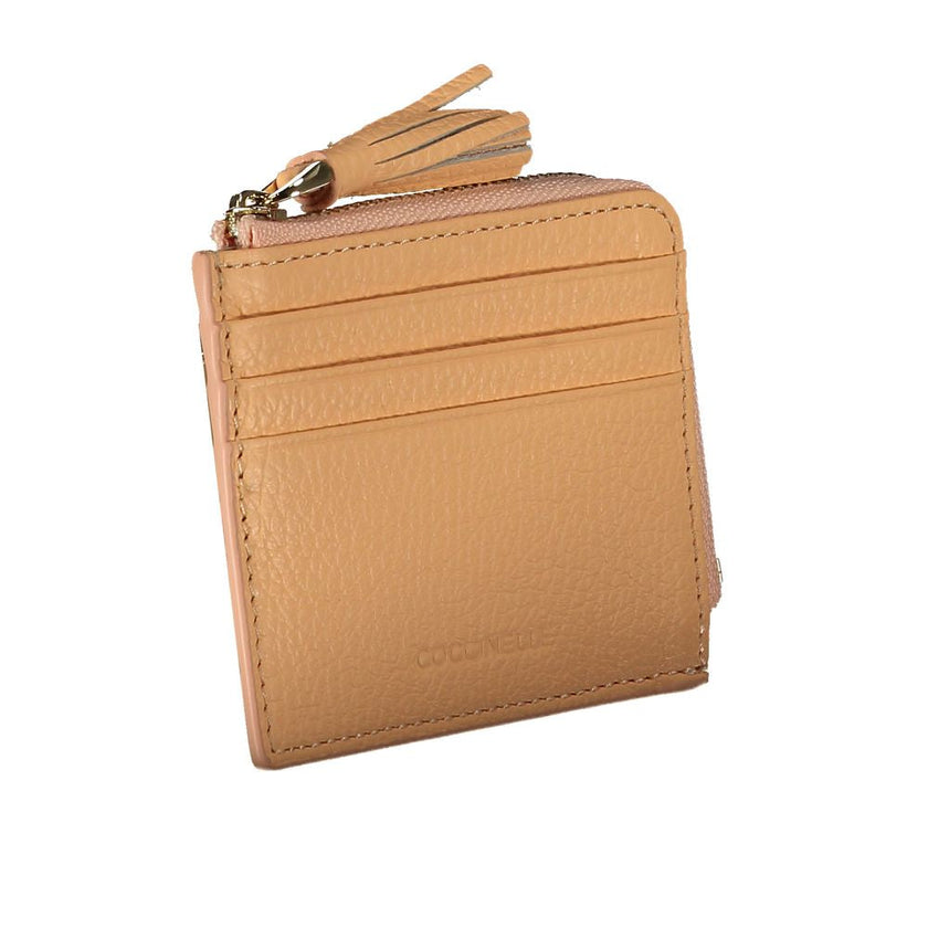 Coccinelle Arancione Leather Women Wallet Coccinelle