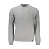 North Sails Gray Wool Men Sweater North Sails