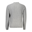 North Sails Gray Wool Men Sweater North Sails