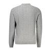 North Sails Gray Wool Men Sweater North Sails