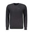 North Sails Black Cotton Men Sweater North Sails