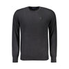 North Sails Black Cotton Men Sweater North Sails