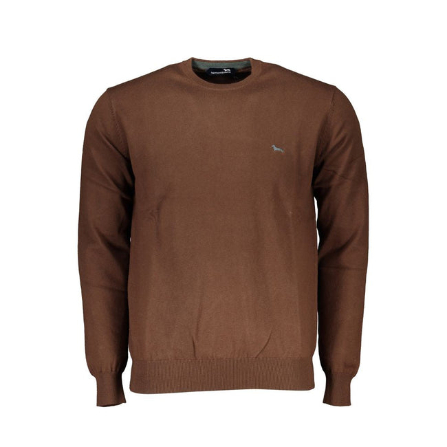 Harmont & Blaine Elegant Crew Neck Embroidered Sweater Harmont & Blaine