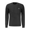 Hugo Boss Black Cotton Men Sweater Hugo Boss