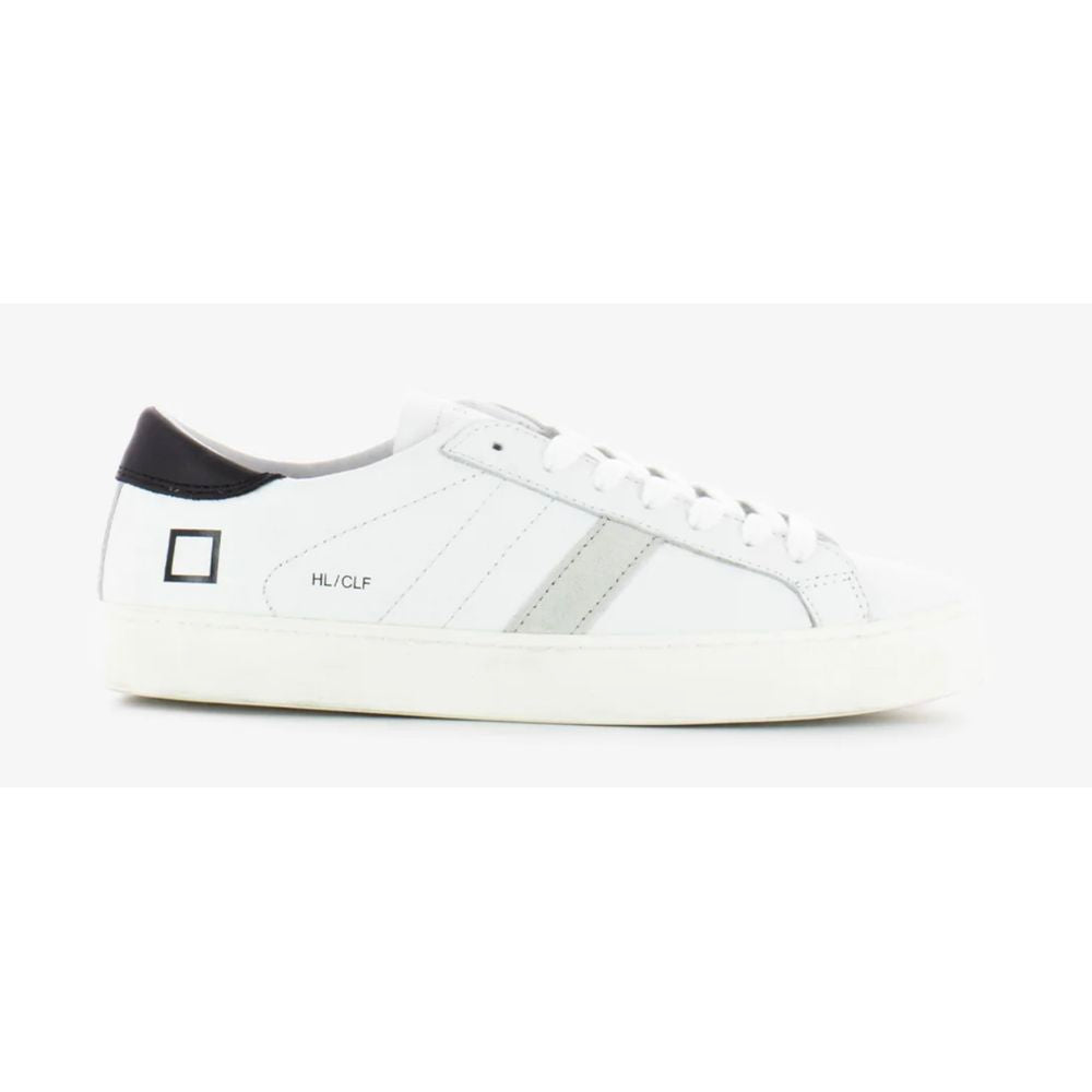 D.A.T.E White Leather Sneaker D.A.T.E