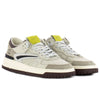 D.A.T.E Beige Leather Sneaker D.A.T.E