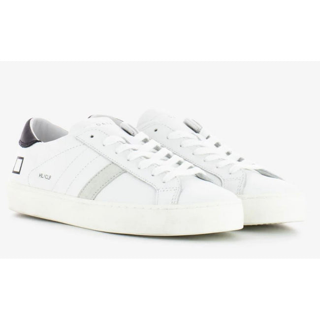 D.A.T.E White Leather Sneaker D.A.T.E