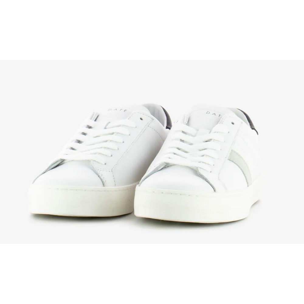 D.A.T.E White Leather Sneaker D.A.T.E