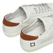 D.A.T.E White Leather Sneaker D.A.T.E