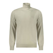 Hugo Boss Beige Cotton Men Sweater Hugo Boss