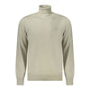 Hugo Boss Beige Cotton Men Sweater Hugo Boss