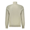 Hugo Boss Beige Cotton Men Sweater Hugo Boss