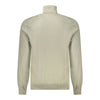Hugo Boss Beige Cotton Men Sweater Hugo Boss