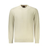 Hugo Boss Beige Cotton Men Sweater Hugo Boss