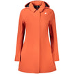 K-WAY Red Polyester Women Coat K-WAY