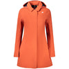 K-WAY Red Polyester Women Coat K-WAY