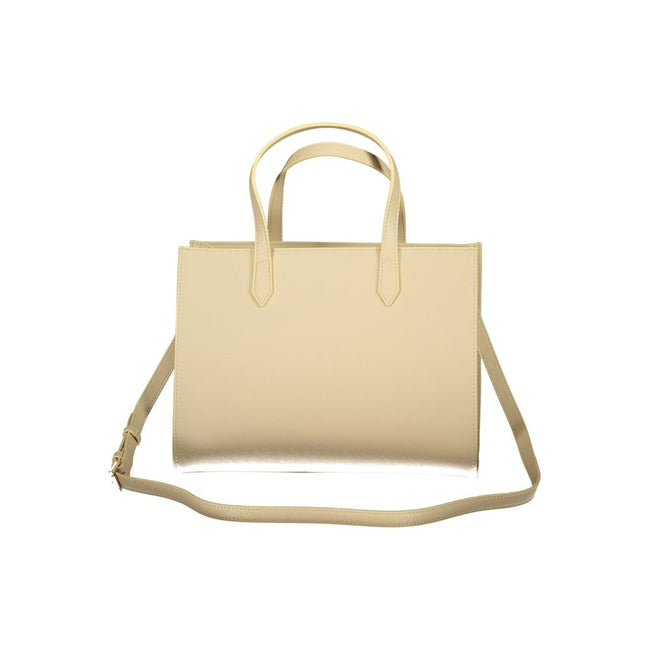 Mario Valentino Beige Polyethylene Handbag Mario Valentino