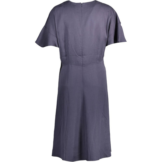 Gant Blue Lyocell Women Dress Gant