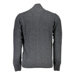 North Sails Gray Polyamide Men Cardigan North Sails