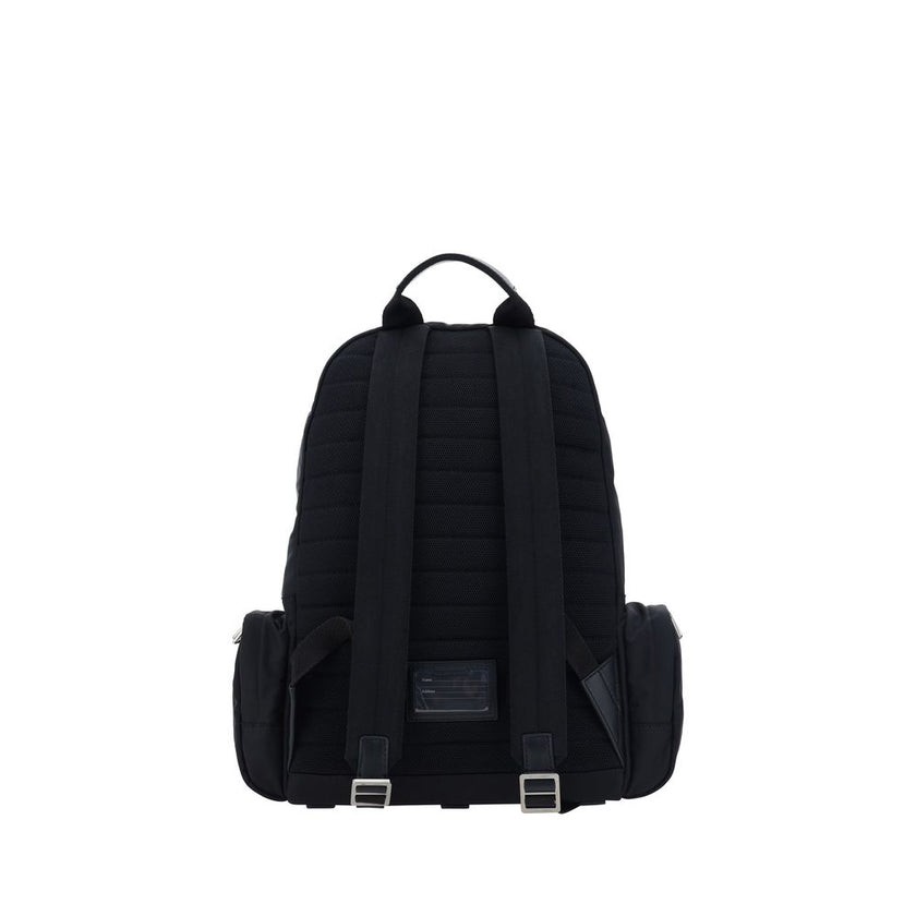 Dolce & Gabbana Black Nylon Backpack Dolce & Gabbana
