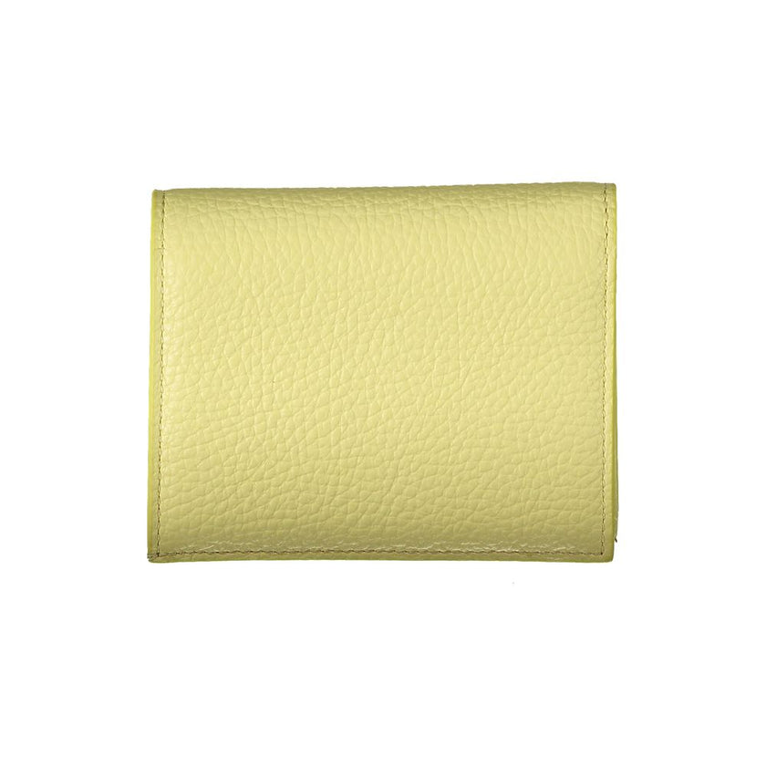 Coccinelle Giallo Leather Women Wallet Coccinelle