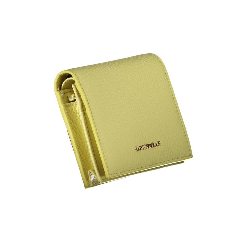 Coccinelle Giallo Leather Women Wallet Coccinelle