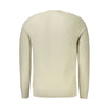 Hugo Boss Beige Cotton Men Sweater Hugo Boss