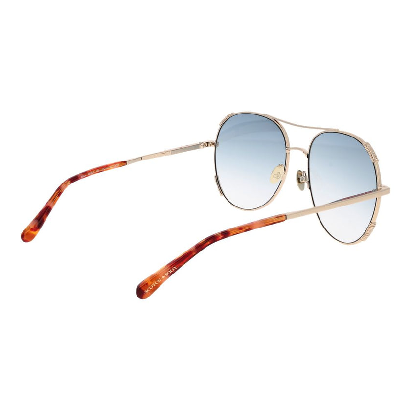 Scotch & Soda Gold Acetate Sunglasses Scotch & Soda